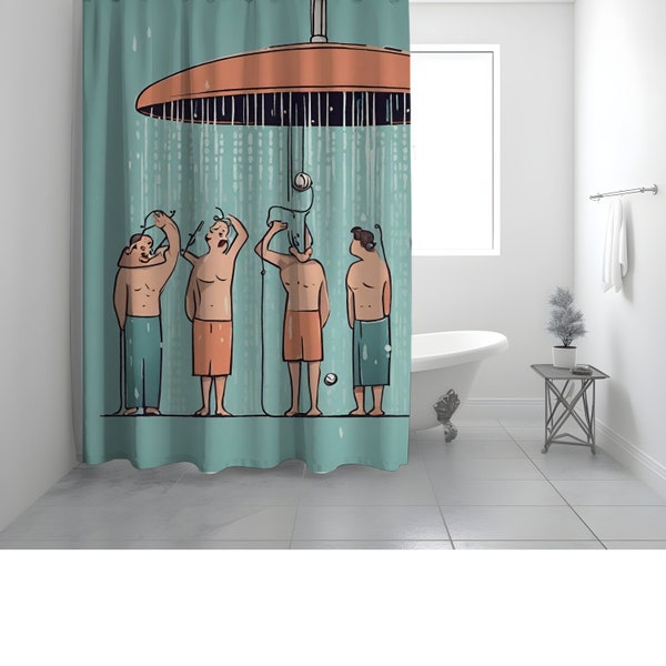 Men Shower Curtains Etsy