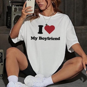 Ich liebe meinen Freund, ich Herz mein Freund Tshirt
