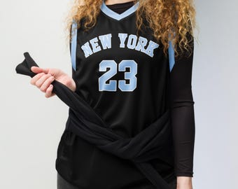 New York 23 Jersey, Konzert-Outfit, Fan Merch inspiriertes Basketball-Trikot