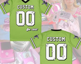 Personalisiertes Y2k Streetwear Jersey