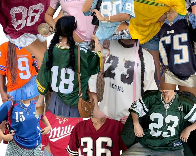 Make Your Jersey, Custom Your Jersey, Blokette Core, Streetwear Jersey, V Neck Sports Jersey