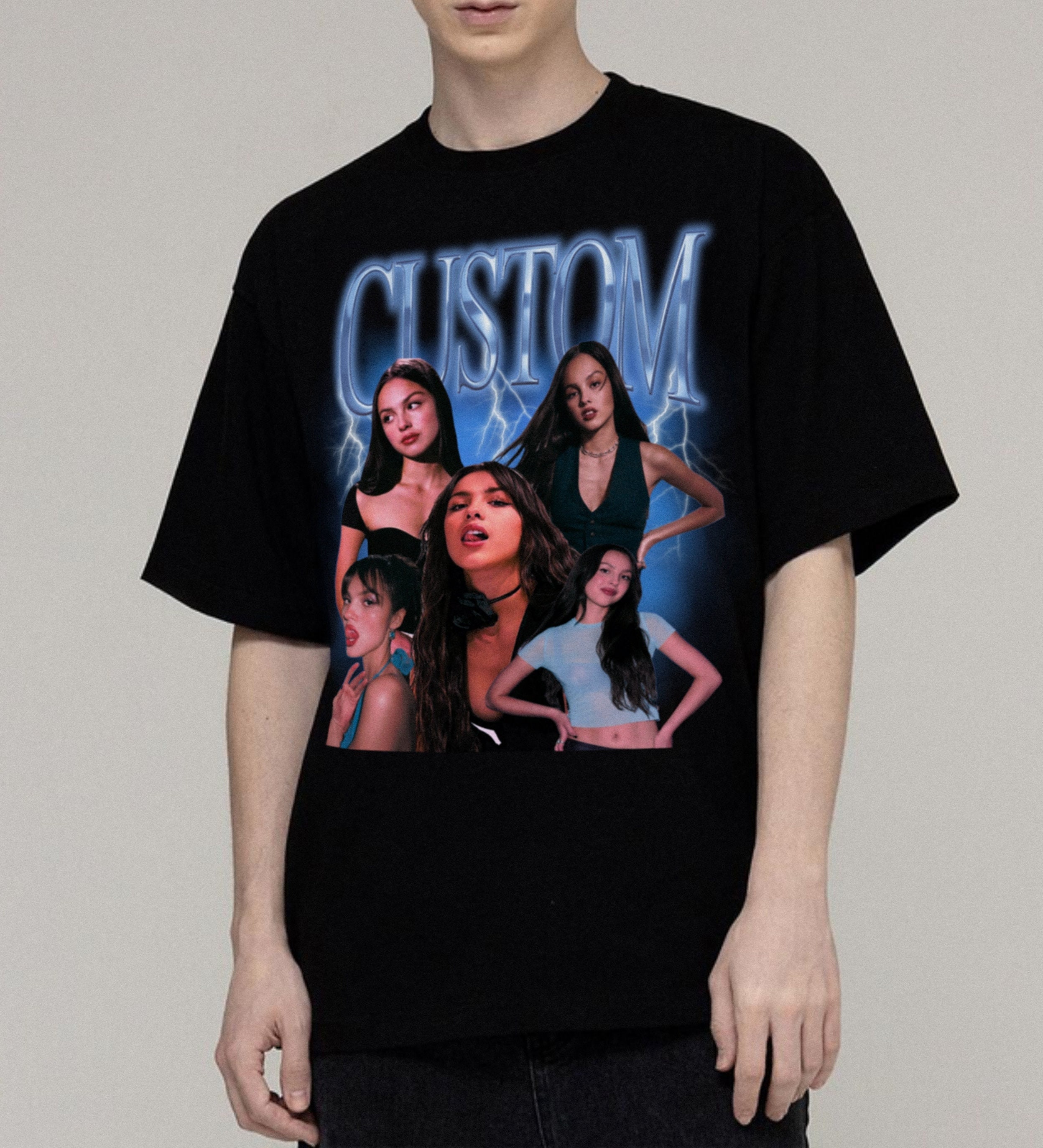 BODYRAP × INDUSTRIA Collage Portrait tee REPS