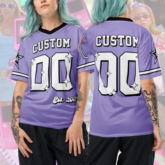 Custom Y2k Streetwear Jersey - Etsy