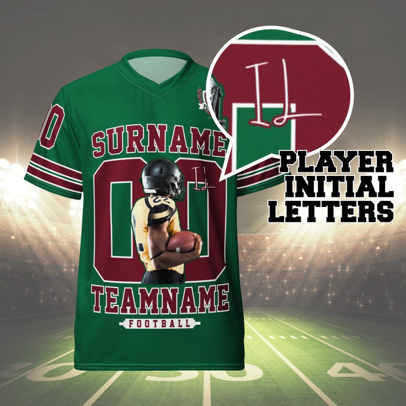 Custom Gameday Photo Jersey, Custom Jersey With Player Photo - Etsy
