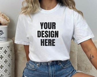 Tu camiseta con diseño o logotipo personalizado, sudadera con diseño personalizado