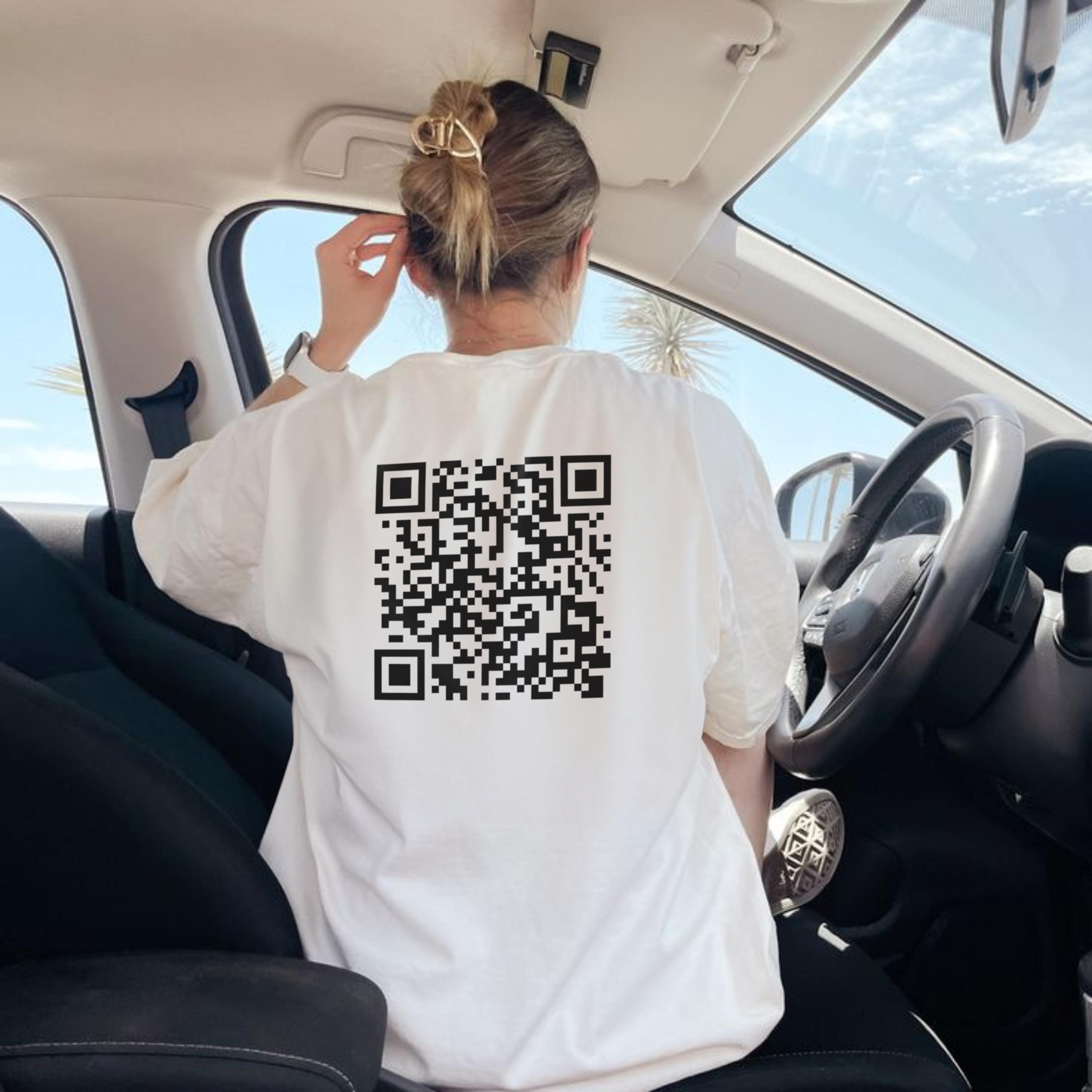 F*ck You QRコードシャツ - Etsy 日本