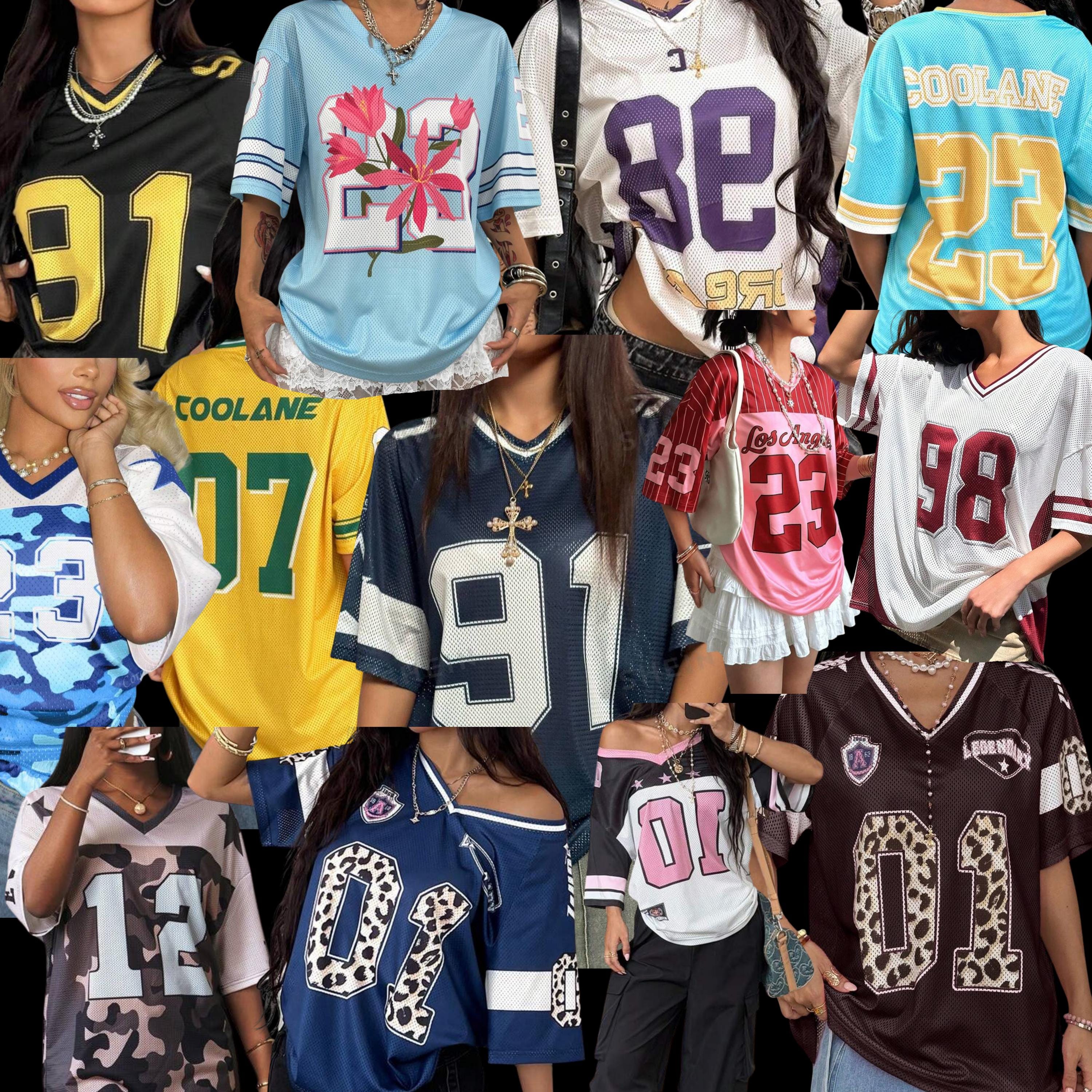 Y2k Football Jersey - Etsy Canada