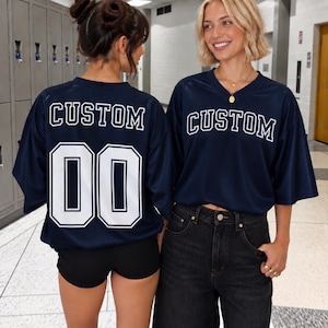 Customizable Mesh Football Jersey