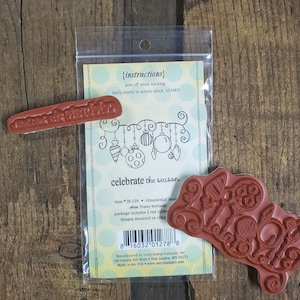 Itty Bitty Unity Stamp/ Christmas Ornament Stamp