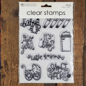 Clear Stamps/ New Baby stamp set