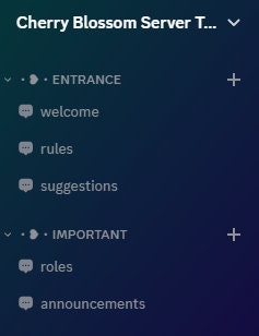 Cherry Blossom Discord Server Template - Etsy