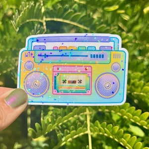 90s Sticker Radio Sticker Preppy Sticker Y2K Sticker Nostalgic Sticker 90s Nostalgia 2000s Sticker Throwback Sticker Millennial Sticker