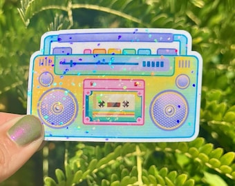 90s Sticker Radio Sticker Preppy Sticker Y2K Sticker Nostalgic Sticker 90s Nostalgia 2000s Sticker Throwback Sticker Millennial Sticker
