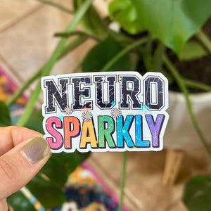 Neurodiversity Sticker Autism Awareness Sticker Neurodivergent Sticker Neurodiverse Sticker Neurospicy Sticker ADHD Sticker ADHD Awareness
