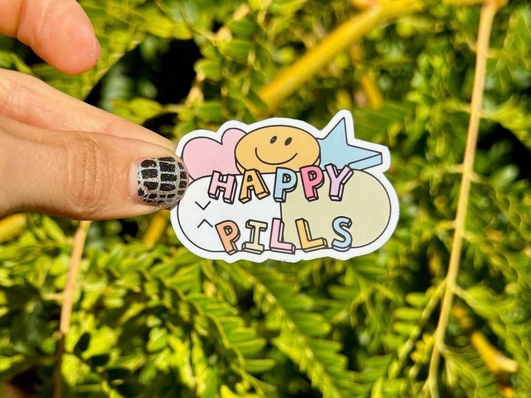 Medication Sticker Mental Health Sticker Medicine Sticker Anxiety ...