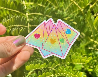 90s Sticker Fortune Teller Sticker Preppy Sticker Y2K Sticker Nostalgic Sticker 90s Nostalgia 2000s Sticker Millennial Sticker Chinese Decal
