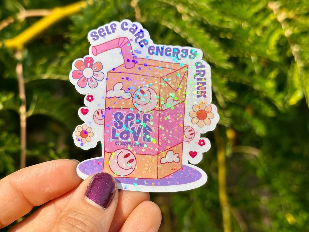 Self Love Sticker Self Care Sticker Retro Self Love Sticker Mental ...