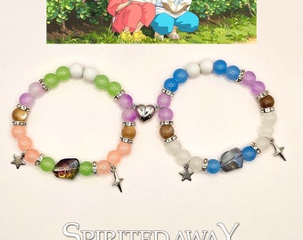 Chihiro and Haku Spirited Away Inspired Matching Bracelets Set - Etsy