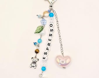 Sabrina Carpenter Espresso Bag Dangling Keychain Charm