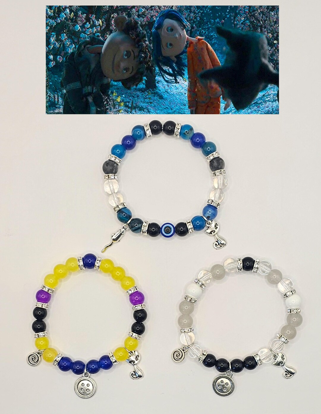 Coraline Friendship Bracelet Set - Etsy