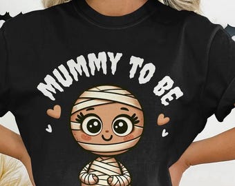 Mummy To Be Halloween Pregnancy Announcement Shirt: Maternity Gift