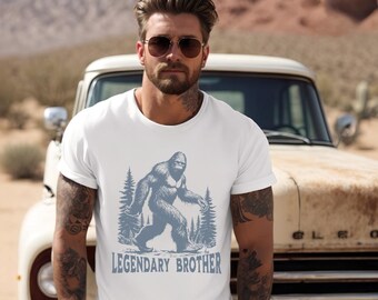Bigfoot Brother T-Shirt: Funny Gift for Brother