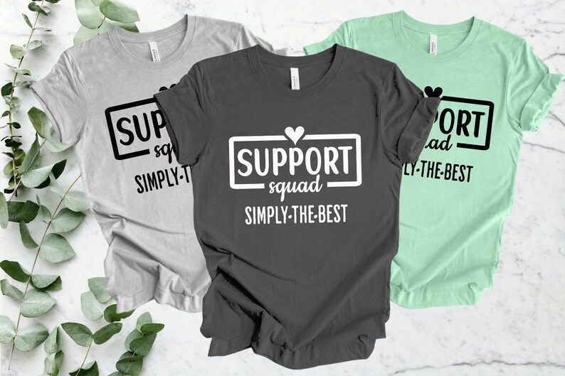 Support Squad Shirt, Customer Support Tees, School Support Staff, IT Support Group Shirts, Support Crew T-Shirt, Support Teacher Gift Idea