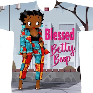 Blessed Real Betty Boop Tee Shirts, Famous Black Women, Women History Makers, Jazz Singer, Black History Month,  #AfricanAmericanBettyBoop