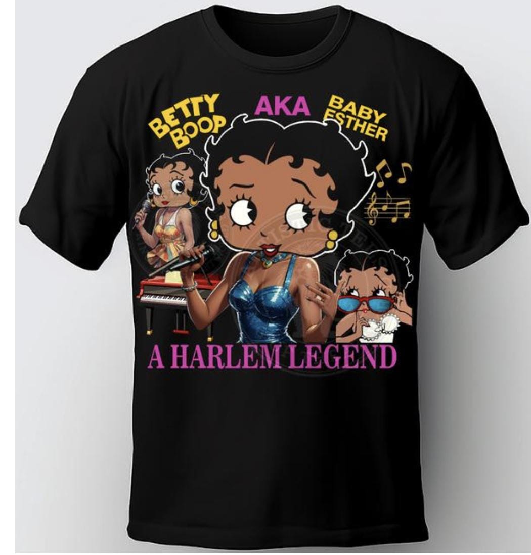 The Real Black Betty Boop- AKA Baby Esther Jones T-shirts, A