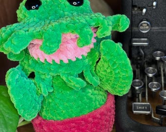 Man Eating Plant - Baby Ralph Crochet Plushie