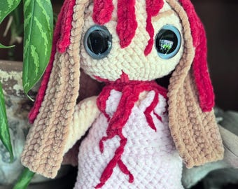 Carrie Crochet Plushie: Inspired Collectible Horror Doll