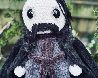 Count Orlok Nosferatu Plushie: Handmade Crochet Vampire Collectible