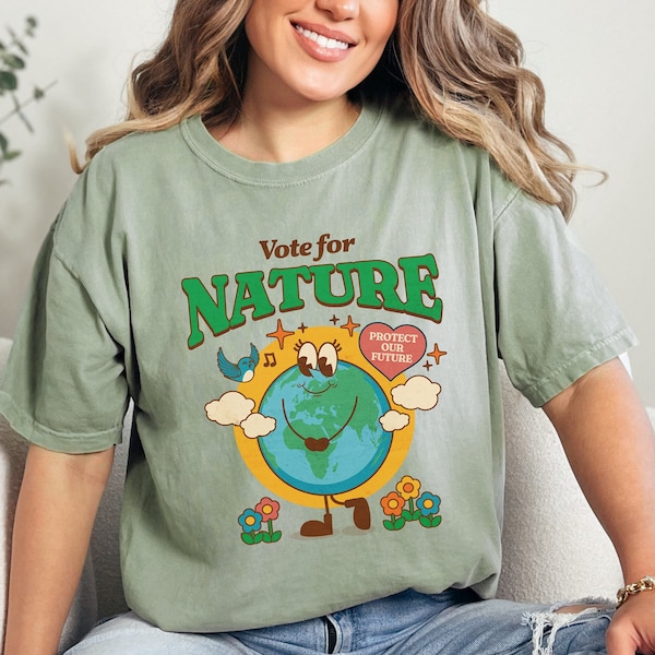 Granola Girl Shirt, Conservation T-shirt, Activist Shirt, Granola Girl Gifts, Vote Shirt, Earth Day Tshirt, Climate Environmentalist Tee