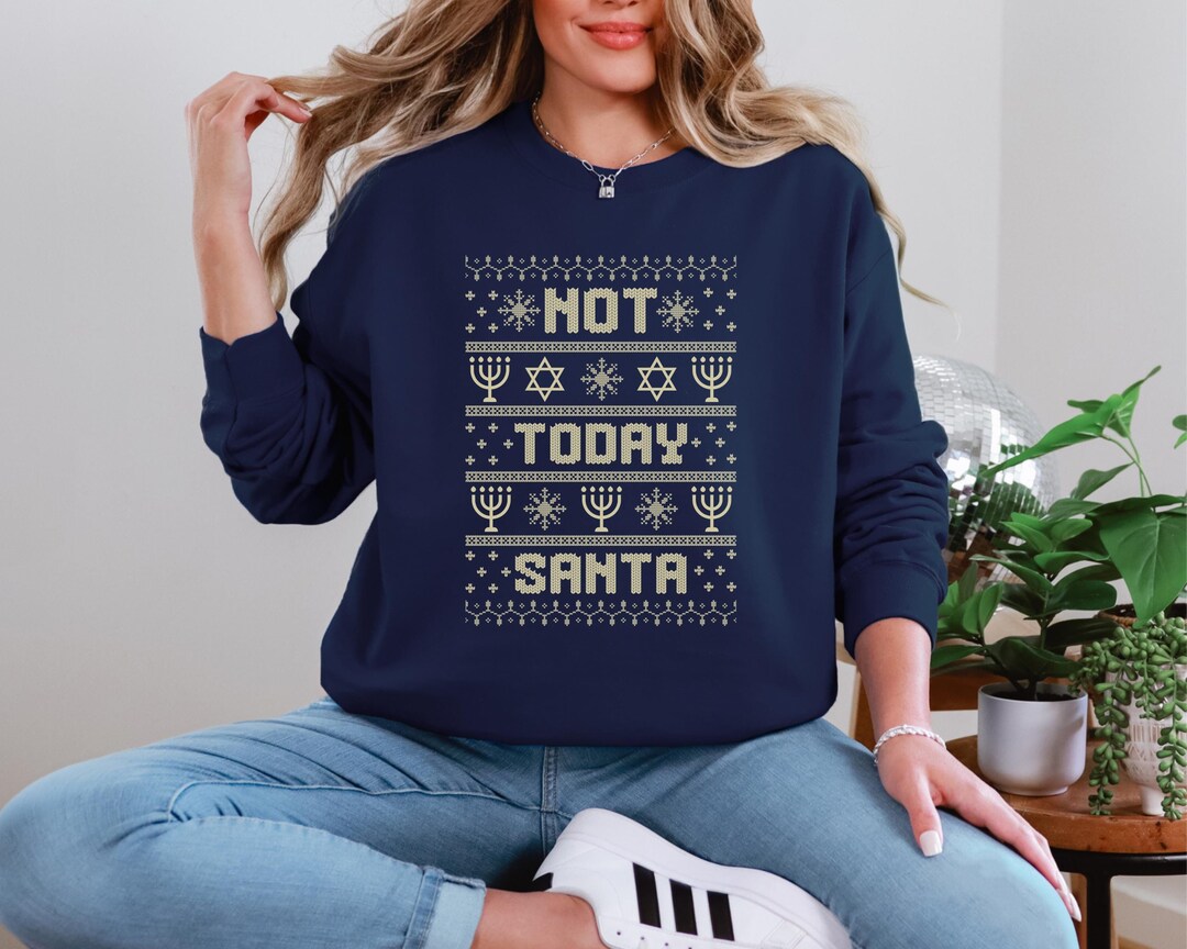 Hanukkah sweater cardigan