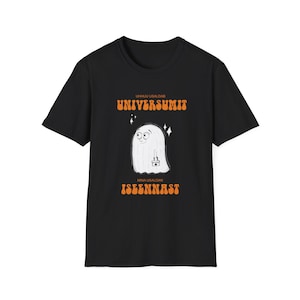 Camiseta de dibujos animados caprichosos, divertida camiseta unisex, divertida camiseta gráfica, regalo perfecto para niños y adultos, ropa cómoda para todos los días