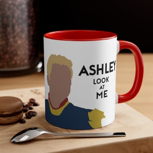 Ashley Look At Me, Mug, Meme Mug, Ceramic , TikTok Trending, The Boys, The Boys Homelander, TikTok Sound, Homelander