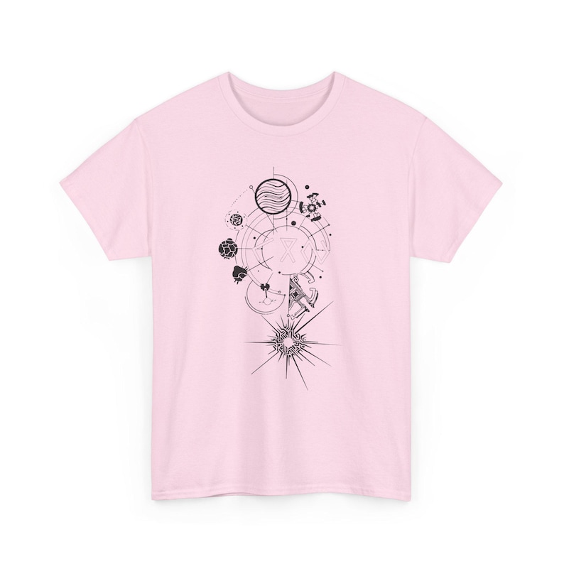Outer Wilds Gaming-tröja, Indie Space Exploration Video Game-t-shirt, Retro Sci-Fi-grafik-tröja, Kosmisk Äventyrs-Gamer-gåva Unisex-tröja bild 16