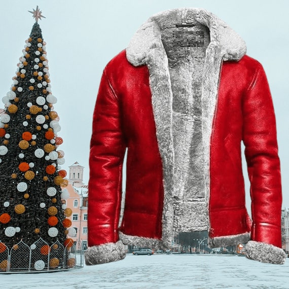 Leather santa jacket 2025
