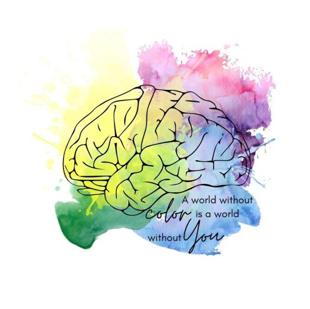 A World Without Color Sticker Autism Awareness AMITW Lyric Inspired ...