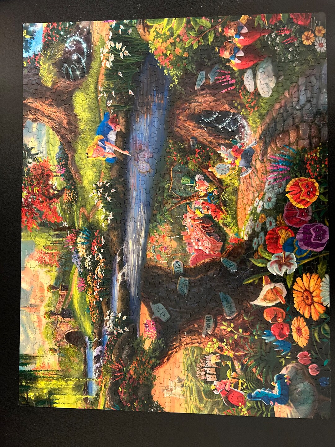 Alice in Wonderland Puzzle Etsy