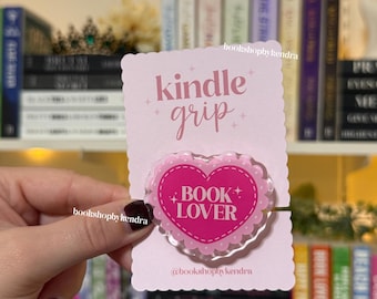 Book Lover Kindle Grip | Kindle Holder | Phone Holder | Kindle Accessories | Bookish Gift