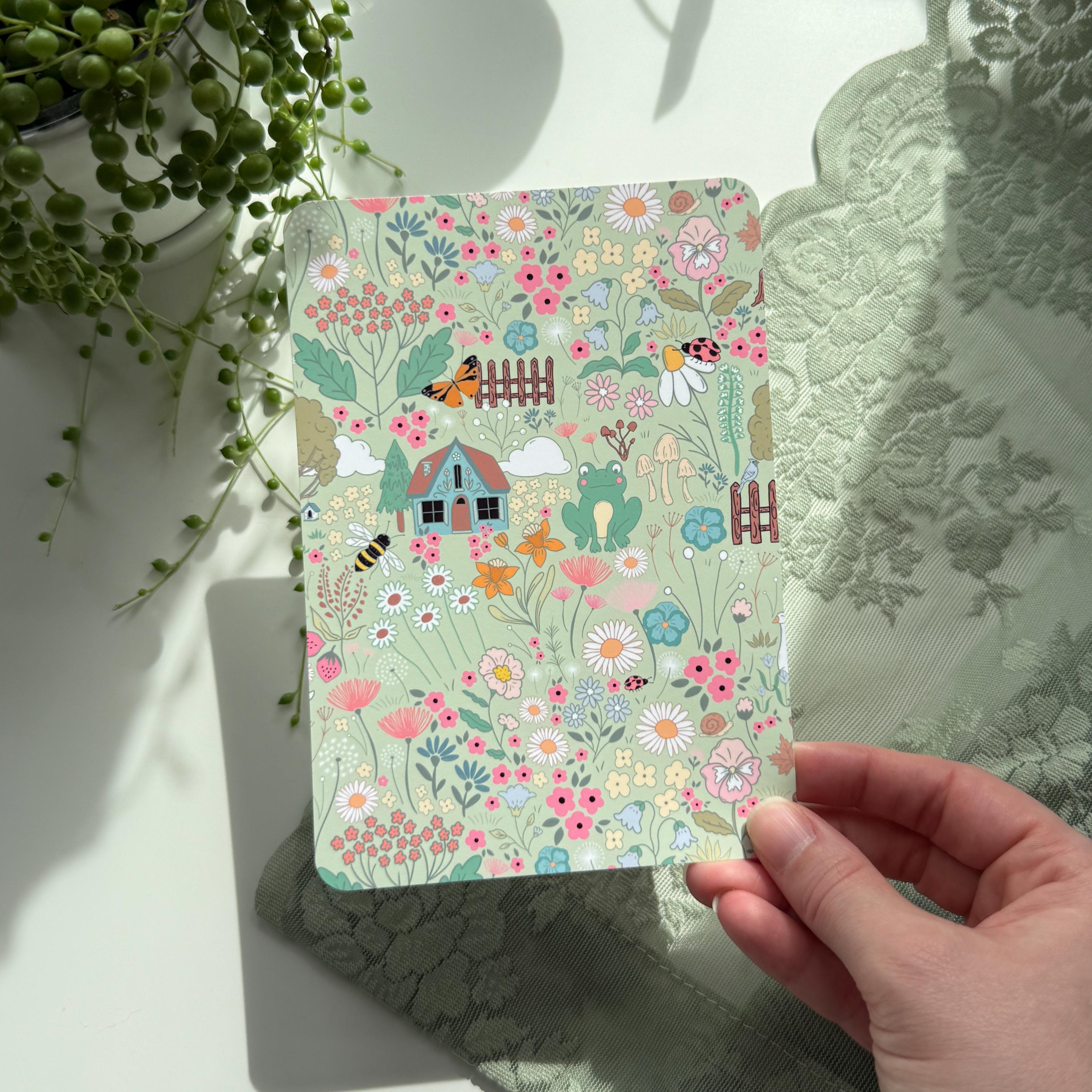 Spring Cottagecore Kindle Insert | Kindle Paperwhite | Kindle Basic ...