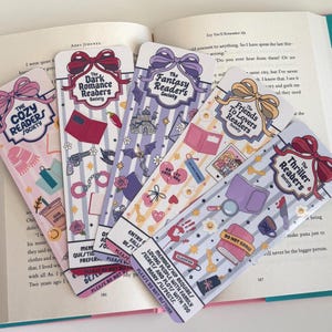 Bookish Society Bookmark | Laminated Bookmark | Reader Gift | Bookish Gift | Book Club Bookmark | Handmade Bookmark