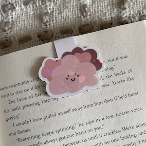 Cute Cloud Holographic Magnetic Bookmark | Holographic Bookmark | Magnetic Bookmark | Book Gift | Bookmark | Cloud Bookmark