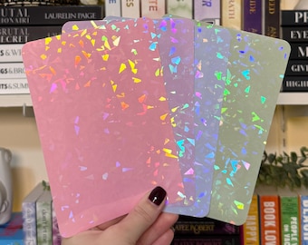 Holographic Kindle Insert | Kindle Paperwhite Insert | Kindle Basic Insert | Cute Kindle Insert