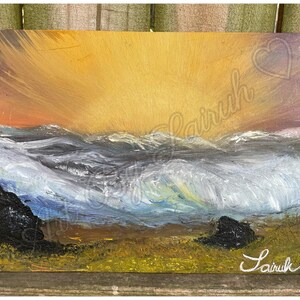 Original Hand Painted Oil Canvas