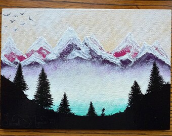 Original Hand Painted Acrylic Canvas