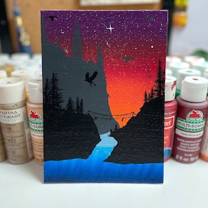 Original Hand Painted Acrylic Canvas