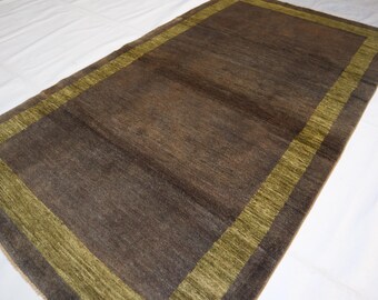 ビンテージラグ　伝統的　ウールラグ　アフガニスタン アンティーク アフガニスタン遊牧民ラグ 4'2x6'4フィート | 手編み