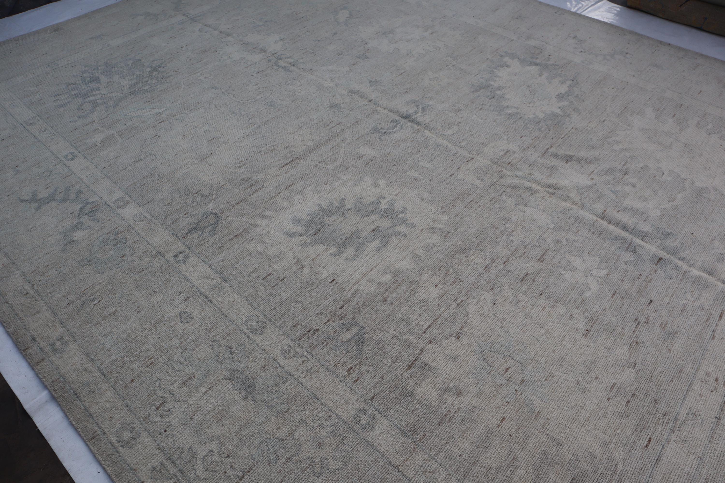 アフガニスタンの大型エリアラグ、9x12インチのハンドメイドウールラグ